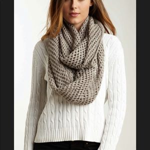Infinity scarf. NWOT. Grey